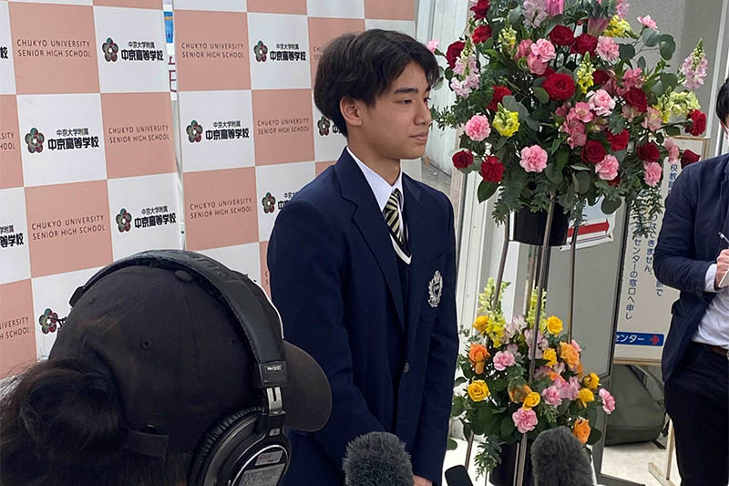 祝！パリオリンピック出場 村佐達也さん激励会｜中京大学附属中京高等学校